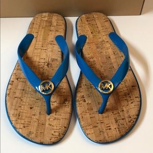 Michael Kors Jet Set Jelly Flip Flops- Size 7 NIB